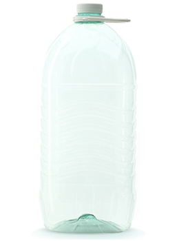 PET bottle green 5.0 L